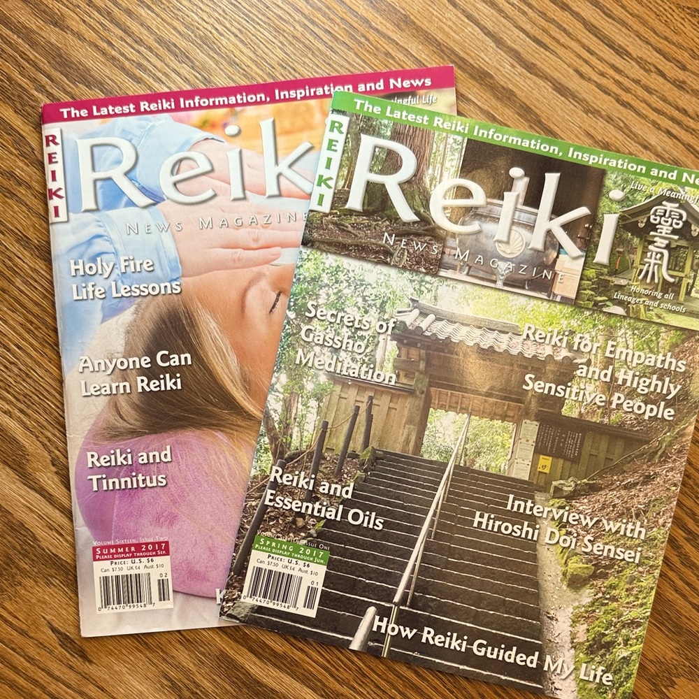 REIKI 2017 “Reiki News Magazine” - Spring & Summer editions